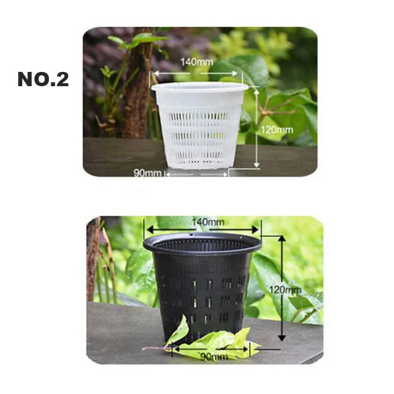 Mesh grow Pot Net Cup plastic Basket Orchid Plant Flowers Planting Nursery Pots Breathable Hydroponic Greenhouse Garden Tools