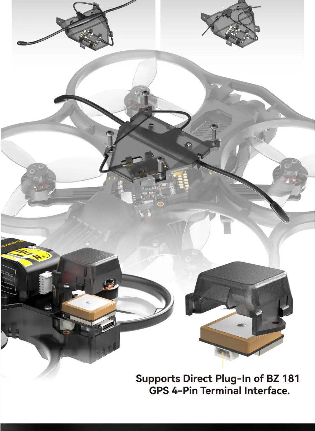 SpeedyBee Bee25 Cinewhoop 2.5 Inch FPV Drone - DJI O3 Air Unit Compatible Tidesmit