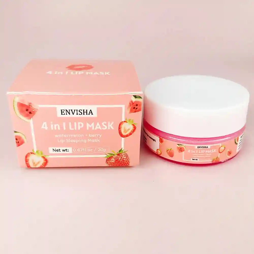 Exfoliating Lip Mask and Scrub Set - Nourishing Lip Care Treatment Lip Care Tidesmit