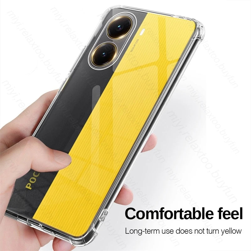 Poco X7 Pro 5G Case with Screen and Lens Protector | Military-Grade Slim Fit Tidesmit