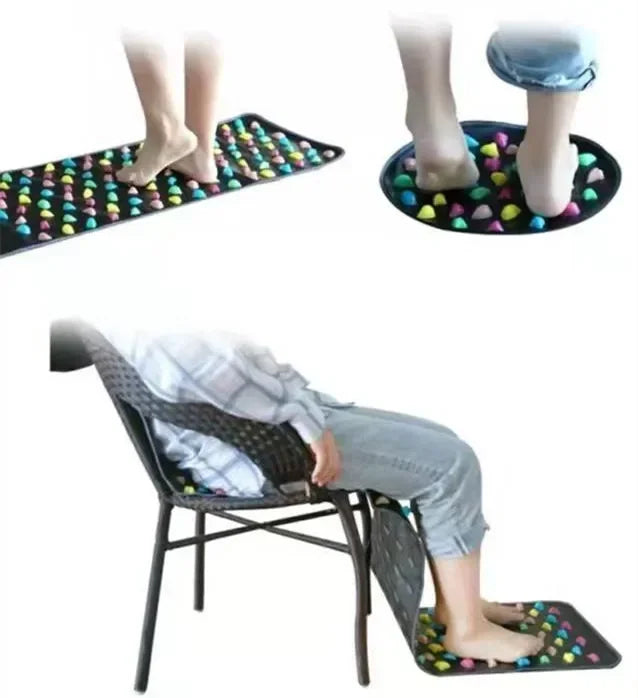 Acupressure Foot Massage Mat: Portable Wellness Tool for Relief Relaxation Treatment Tidesmit