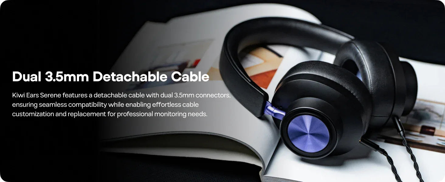 Planar Magnetic Headphones | Wired Hi-Res Audio Tidesmit Model-01 Tidesmit