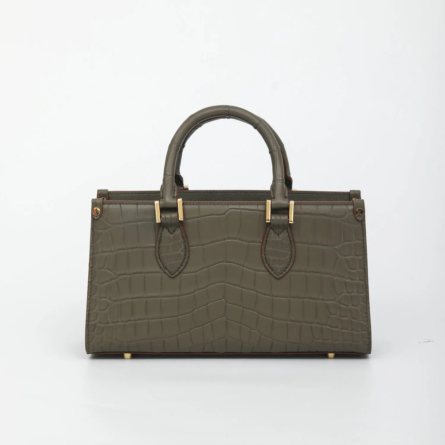 2025 New Designer Matte Crocodile Leather Women Handbag Genuine Leather Lady Tote Bag High Grade Large Capacity Shoulder Bag 45