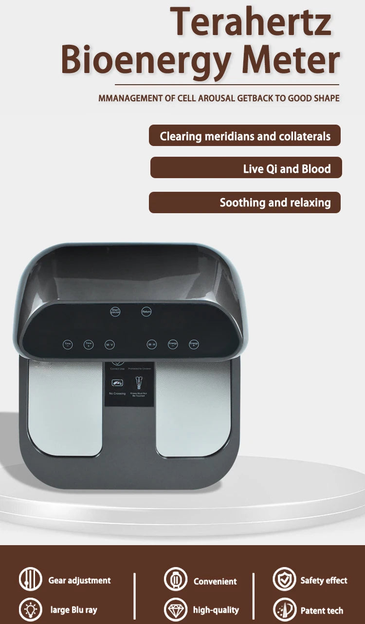 Terahertz Foot Massager: Light Wave Therapy Device for Pain Relief Relaxation Treatment Tidesmit