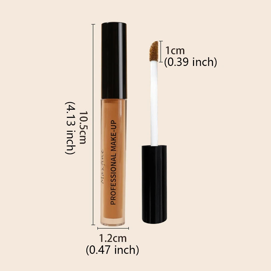 Tidesmit high coverage matte liquid concealer shade swatch for professional waterproof and long lasting makeup