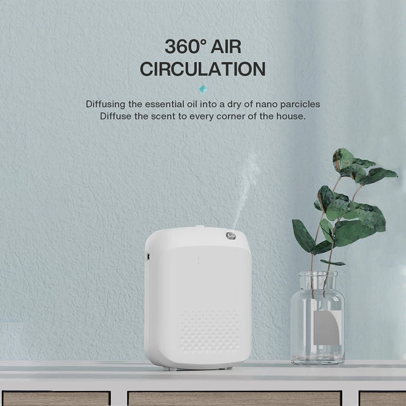 Hotel Collection Diffuser Bluetooth App Control Smart Scent Air Machine For Home 400ML Waterless Essential Oil Aroma Diffuser
