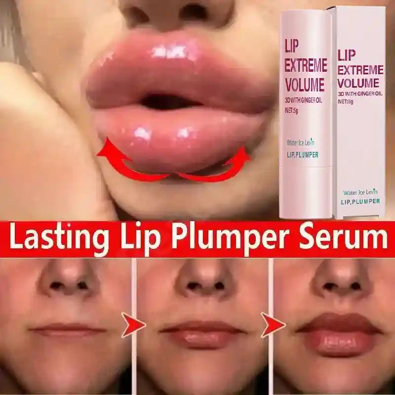 Lip Gloss Serum with Polypeptides - Moisturizing 5g Treatment Lip Care Tidesmit