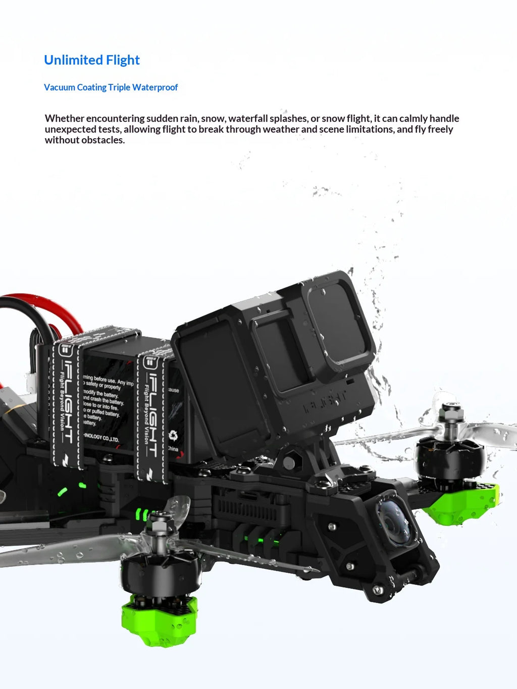 Nazgul Evoque F5 190km/h 5-Inch Freestyle FPV Drone - ELRS Waterproof Tidesmit