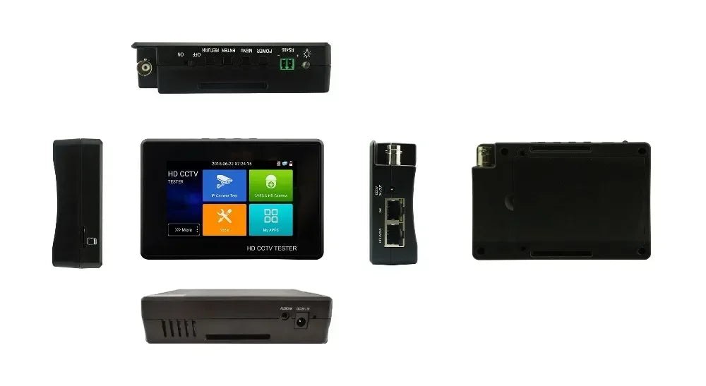 4 Inch Wrist CCTV Tools H.265 AHD CVI TVI CVBS CCTV Monitor for Analog IP Camera Tester POE Testers CFTV 4K CCTV IP Tester