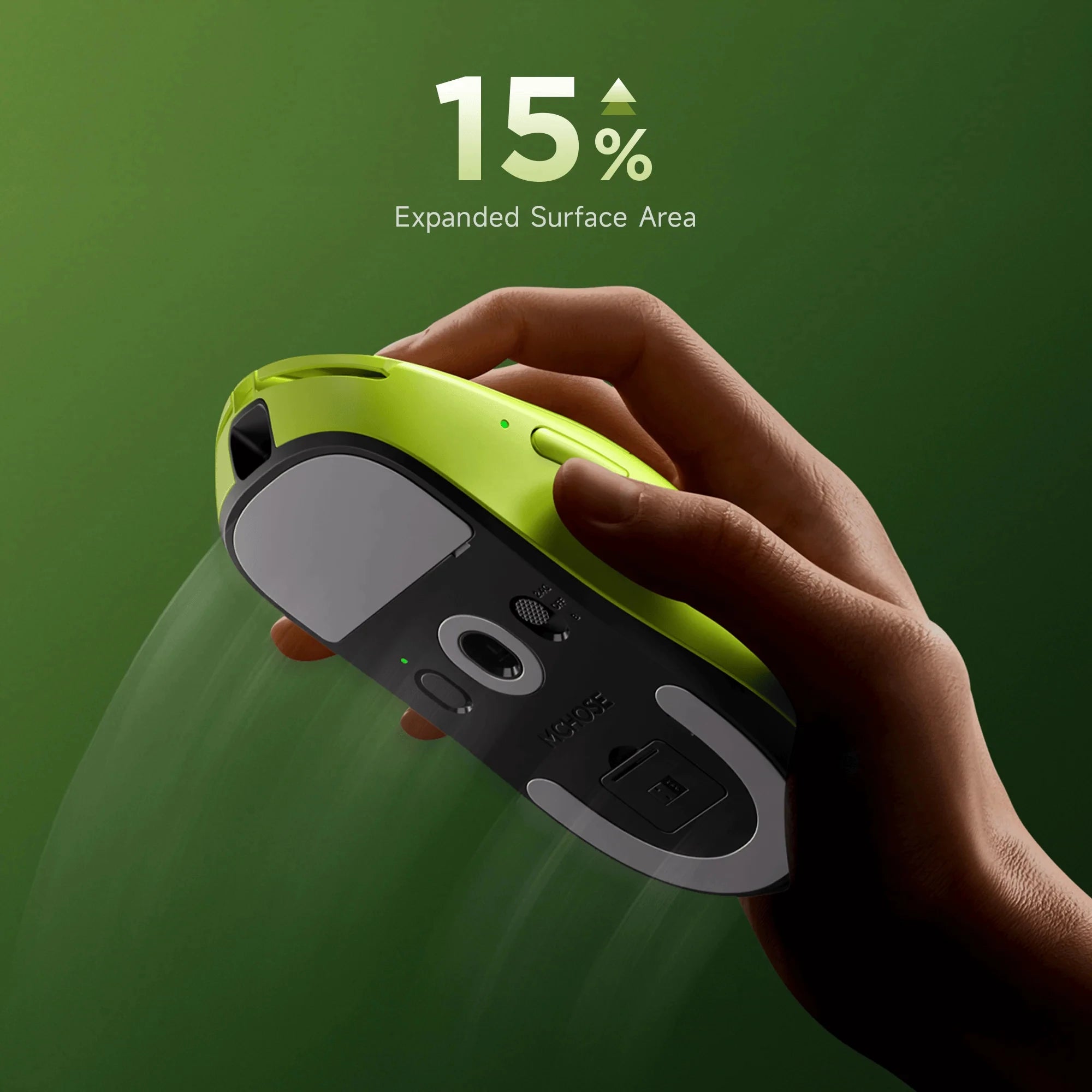 MCHOSE A7 V2 Ultra Plus Lightweight Wireless Gaming Mouse Dual 8,000Hz Polling Rate PAW3950 TI Gaming Esports Office Mouse