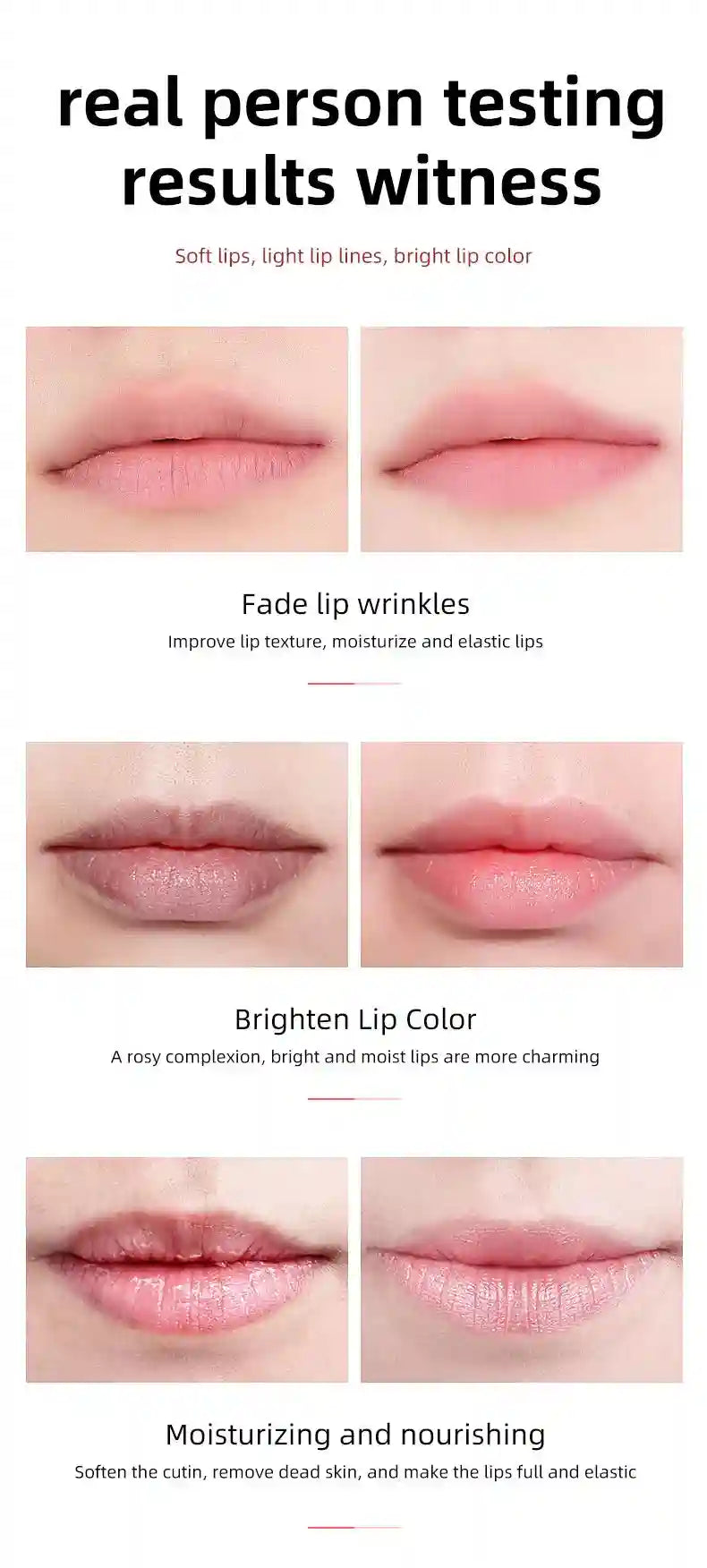 Lip Plumper Serum: Moisturizing Volumizing Treatment for Fuller Lips Lip Care Tidesmit