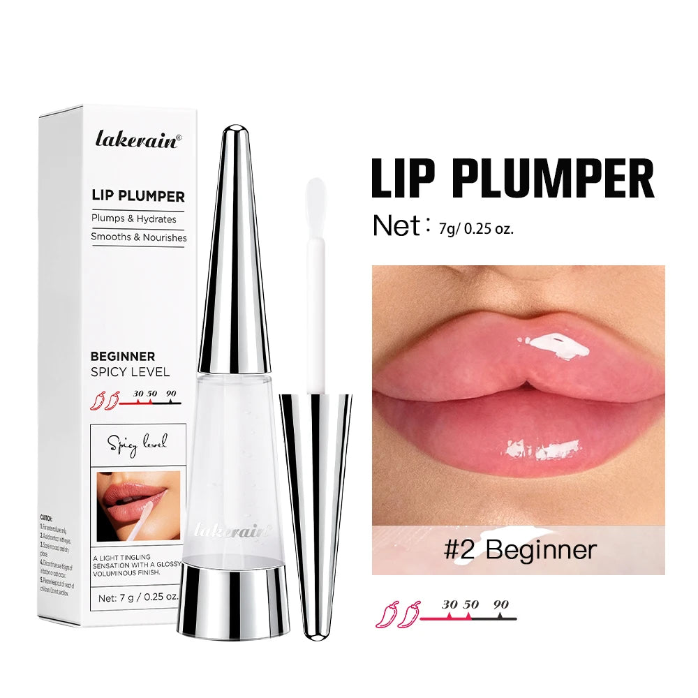 Lip Plumper Gloss Hydrating Shine - Nourishing Formula for Fuller Lips Lip Care 2Beginner Tidesmit