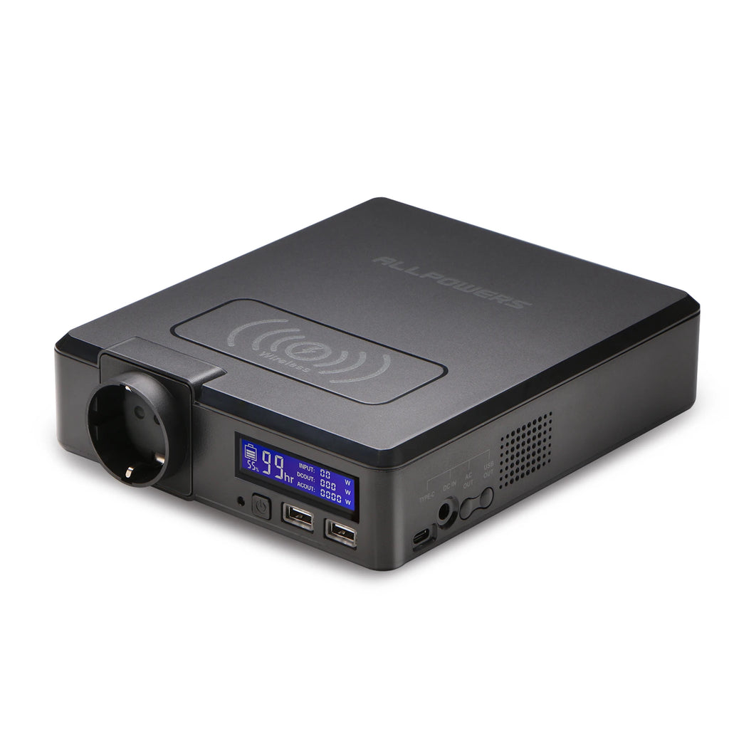 Portable Power Station 200W 154Wh Fast Charging Power Bank Universal Tidesmit