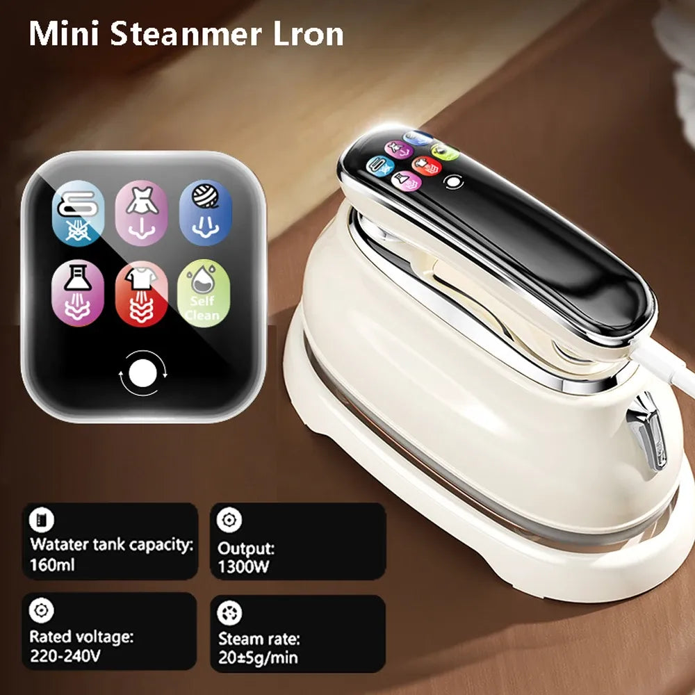 Tidesmit Handheld Steam Iron 1200W LED Display EU Plug