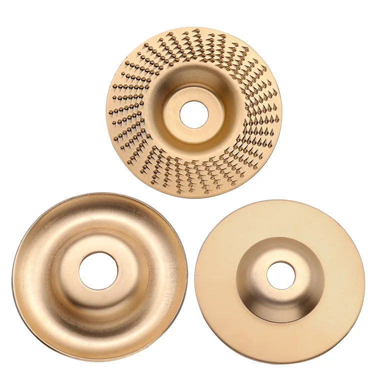 4" Woodworking Shaping Sanding Prick Saw Blade Angle Grinder Round Polishing Disc Wood Tea Tray Carving Power Tools Accessories