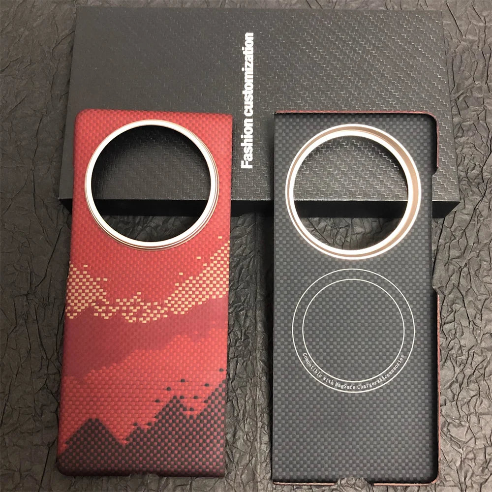 Vivo X Fold5 Slim Aramid Fiber Case | Shock-Absorbing Drop Protection Tidesmit
