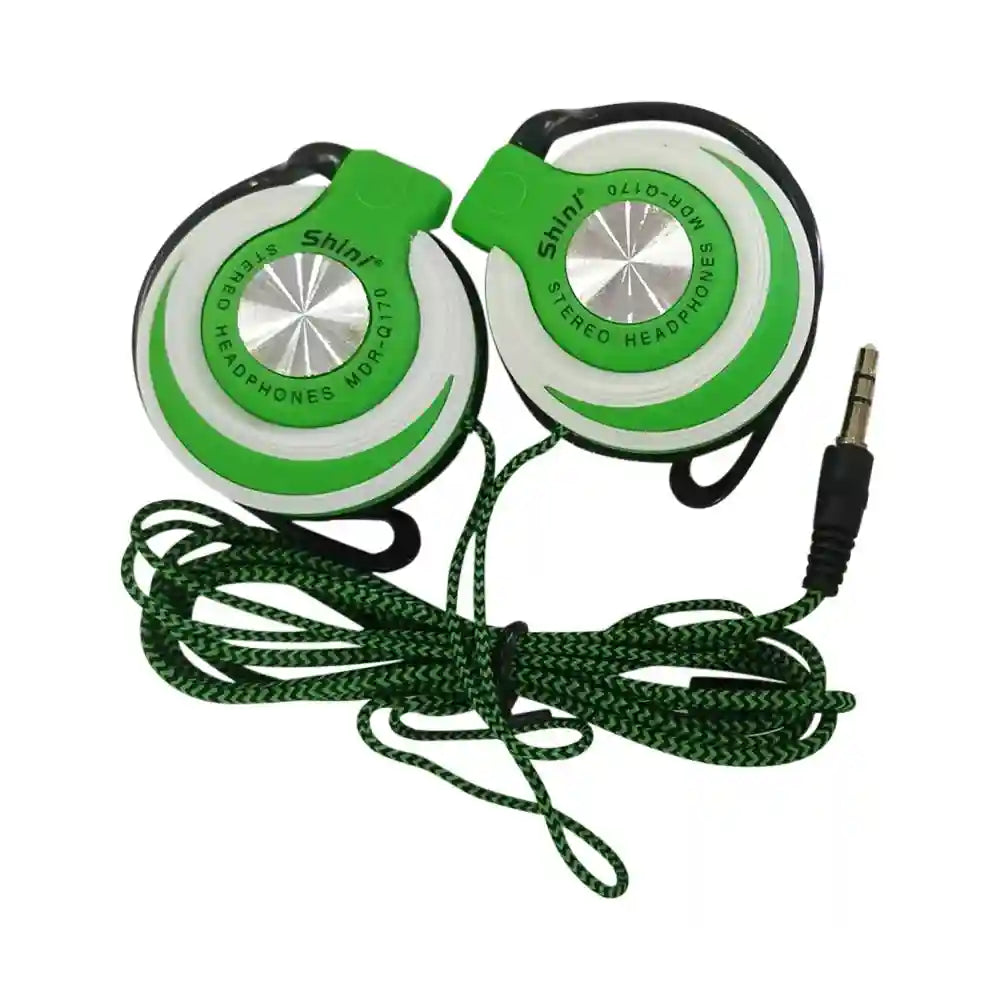 Wired Over-Ear Headphones with Heavy Bass | Tidesmit Studio Monitor Series green Tidesmit