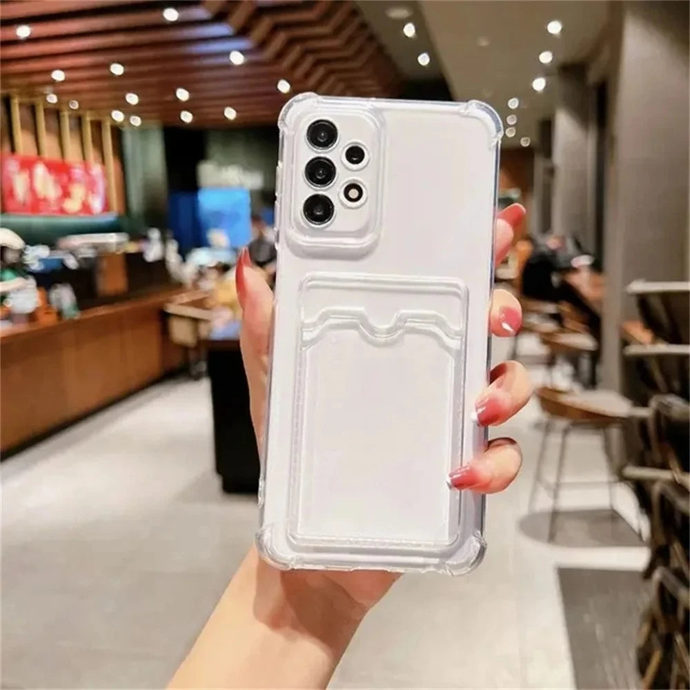 Clear Phone Case for Samsung Galaxy: Slim Shock-Absorbing Cover Tidesmit