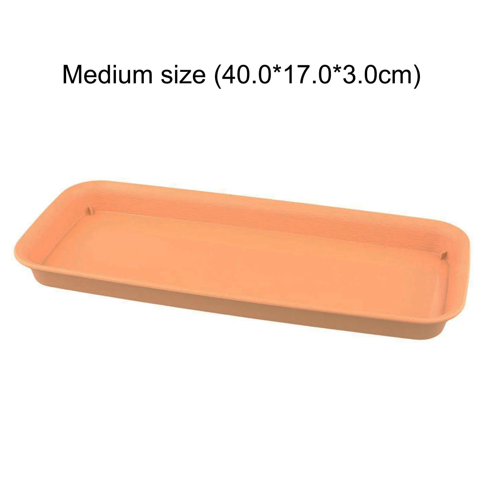 Water Tray Floor Flower Pot Tray 57.5*22.5*3.5cm Plastic Flower Pot Outdoor Garden Supplies Plant Rectangular Pot