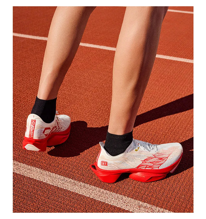Anta × Xu Beihong's galloping horse figure joint name series C10 PRO 2 generation marathon running shoes men.