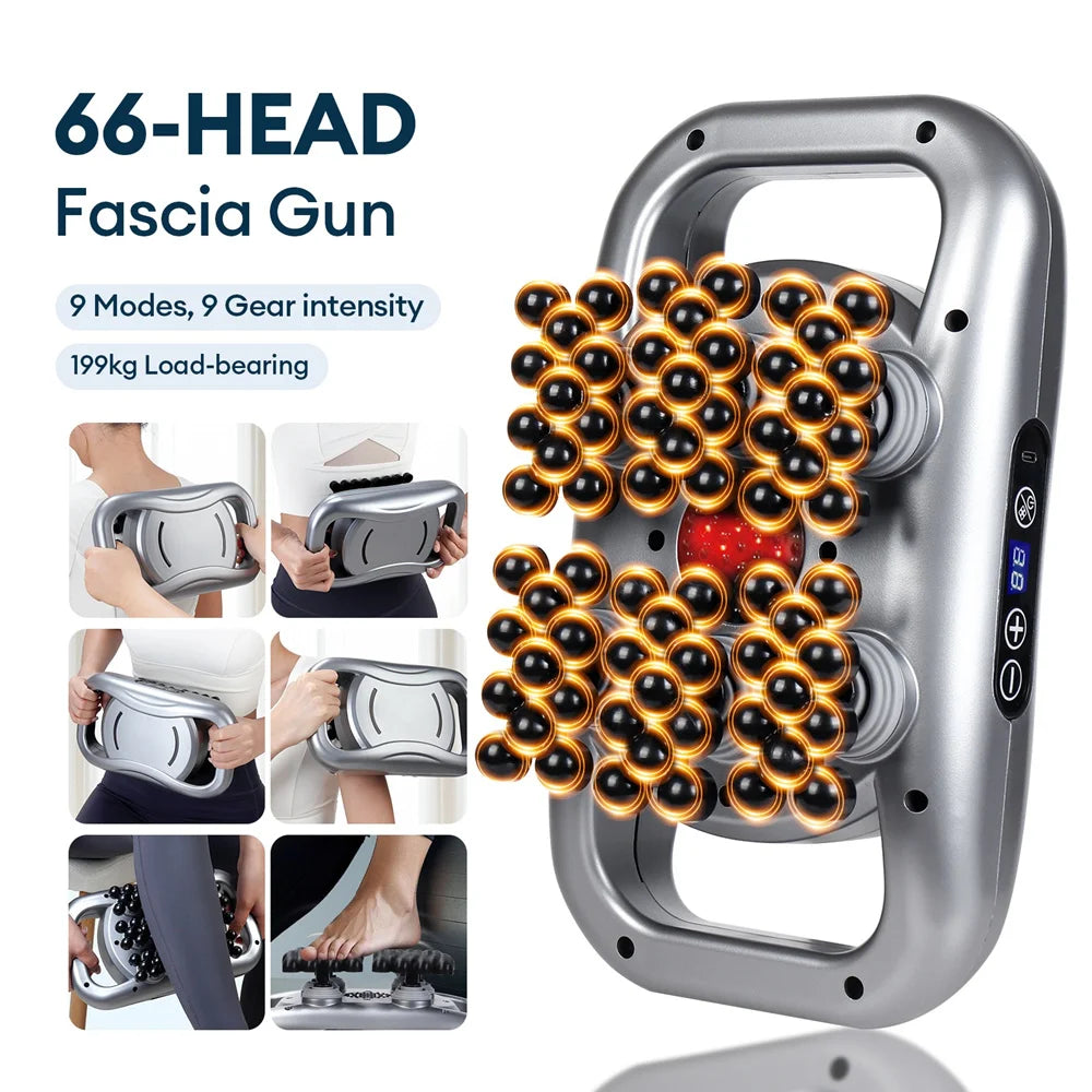 Deep Tissue Massage Gun: Portable Electric Muscle Recovery Massager Back Massage Instrument Tidesmit
