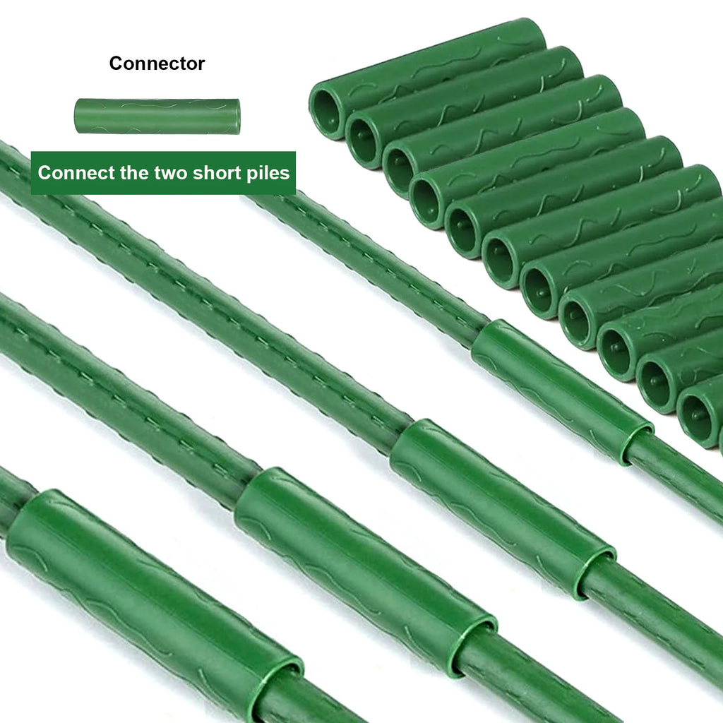 10-Pack Plant Support Universal Plastic Clips 8/11/16/20mm Diameter Fasteners Adjustable Accessories Adjustable Plant Clips