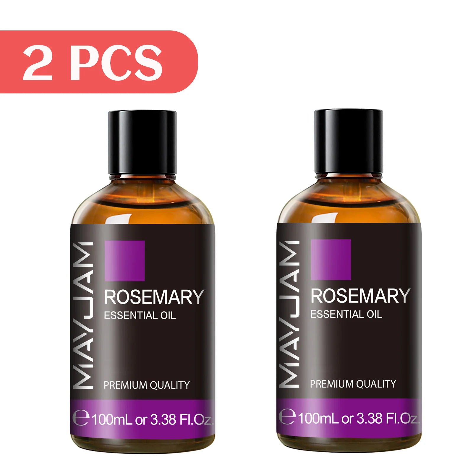 MAYJAM 100ml Pure Natural Essential Oil May Chang Sandalwood Lavender Vanilla Oregano Eucalyptus Oil for Humidifier Diffuser