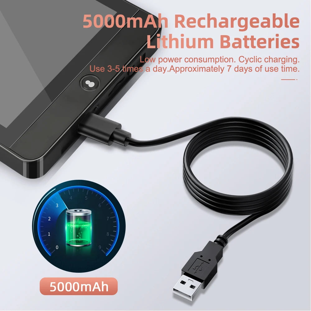 Wsdcam Wifi Doorbell 120 Degree Wide Angle Peephole Doorbell 1080P Digital Doorbell Viewer Motion Detection