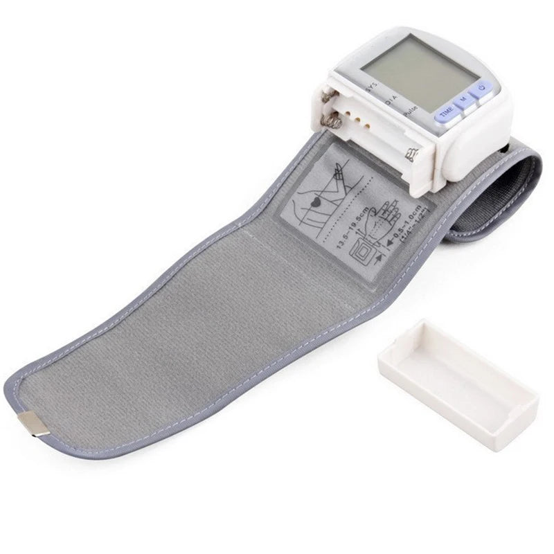 Wrist Monitor Electronic Blood Pressure Monitor Portable Home Blood Pressure Monitors Sphygmomanometer heart rate Tonometer