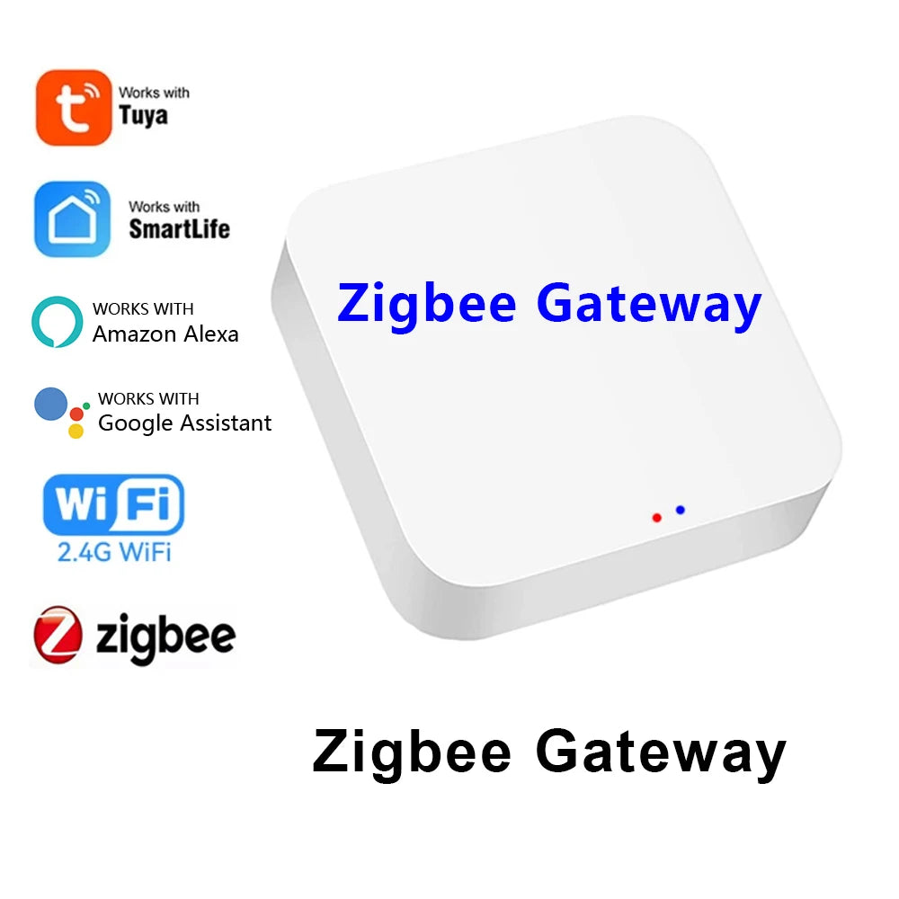 Multi-Mode Smart Gateway: Zigbee & Bluetooth Hub for Alexa & Google Home ZigBee gateway China Mainland Tidesmit
