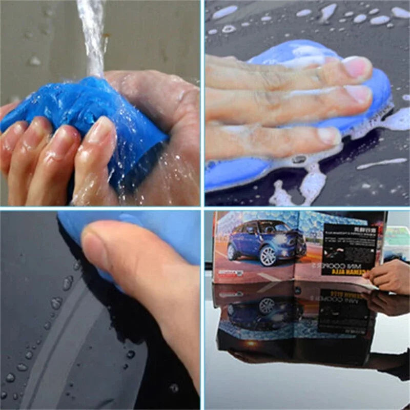 1-10Pcs Car Cleaning Clay Bar Washing Mud Car Detailing Waxing Polish Treatment Fine Grade Auto Detailing Cleaner Tool