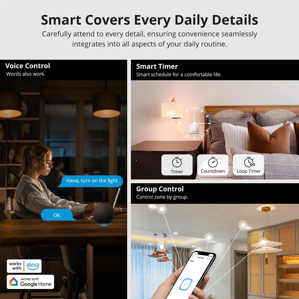 Zigbee Smart Switch Module ZBMINIR2 | Remote Relay Control Tidesmit