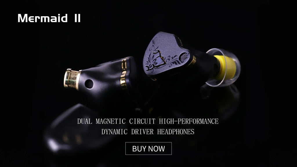 Wired HiFi In-Ear Monitors | Laser Engraved Metal Shell | Tidesmit Tidesmit