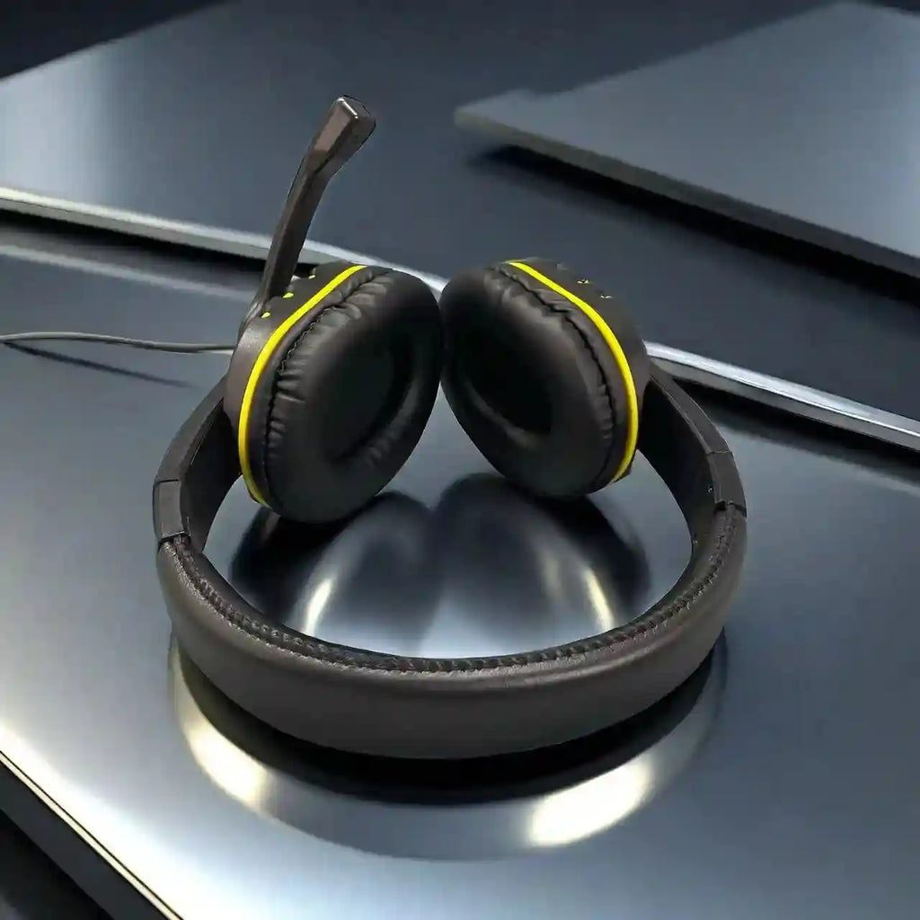 Tidesmit Wired Over-Ear Gaming Headphones with HD Sound for PC and Laptop Tidesmit