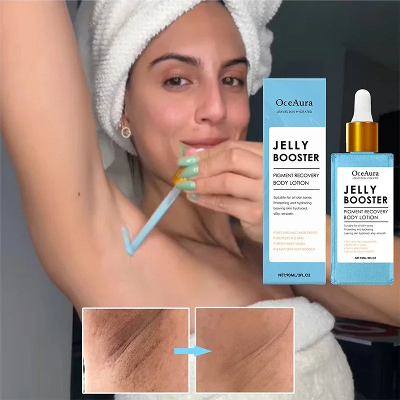 Niacinamide Body Lotion Serum Dark Skin Armpit Lightening Intimate Areas Underarm Bleaching Private Parts Moisturizing Hydrating