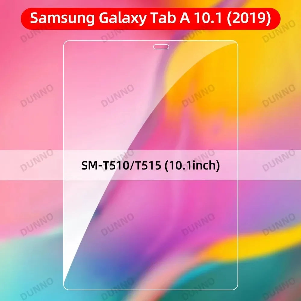 Samsung Galaxy Tab Tempered Glass Screen Protector | Anti-Scratch 9H Film For Tab T510 Tidesmit