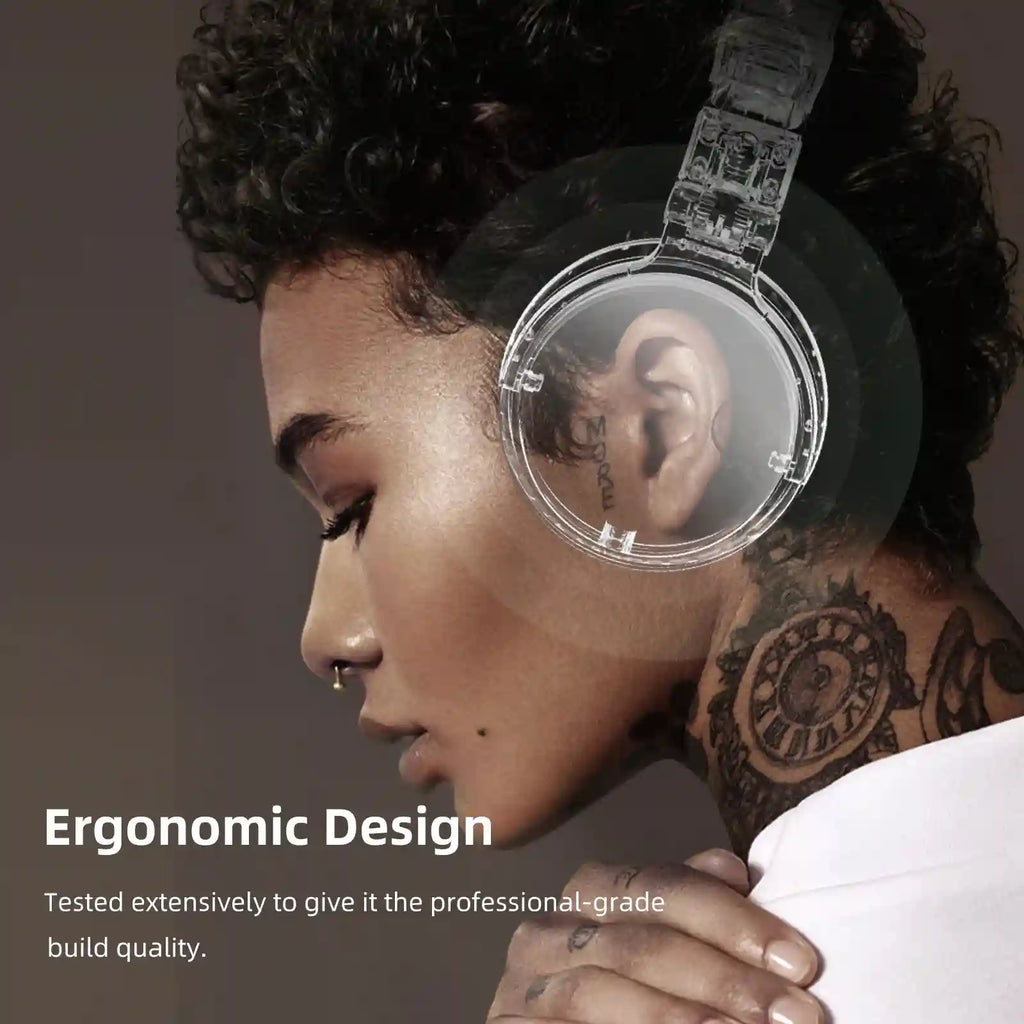Wired Over Ear Studio Headphones - Hi-Res Audio Monitoring Tidesmit