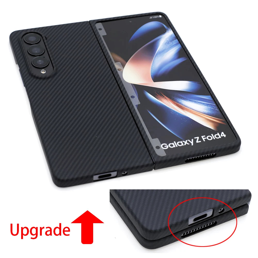 Samsung Galaxy Z Fold 6 Carbon Fiber Case | Ultra-Thin Aramid Cover Tidesmit