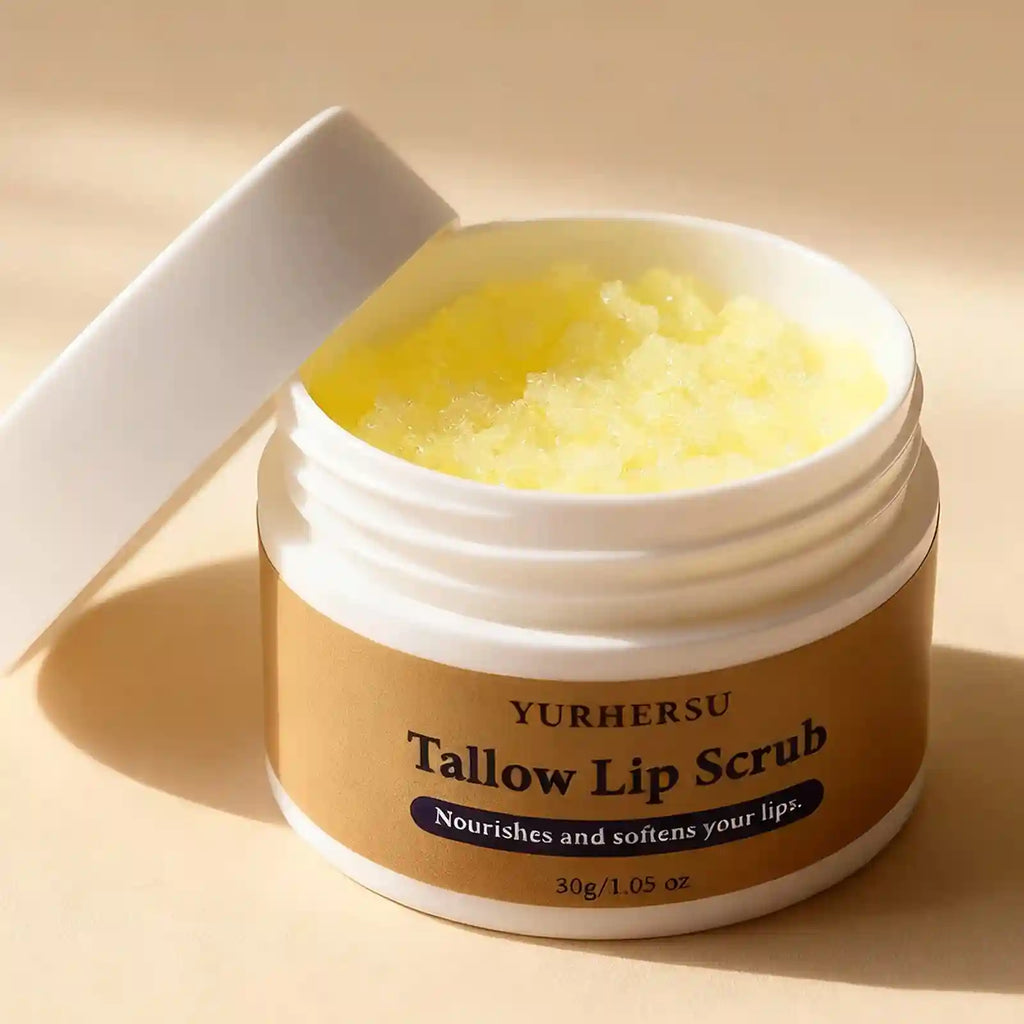 Grass Fed Beef Tallow Lip Scrub with Manuka Honey - 30g Tidesmit Lip Care Tidesmit