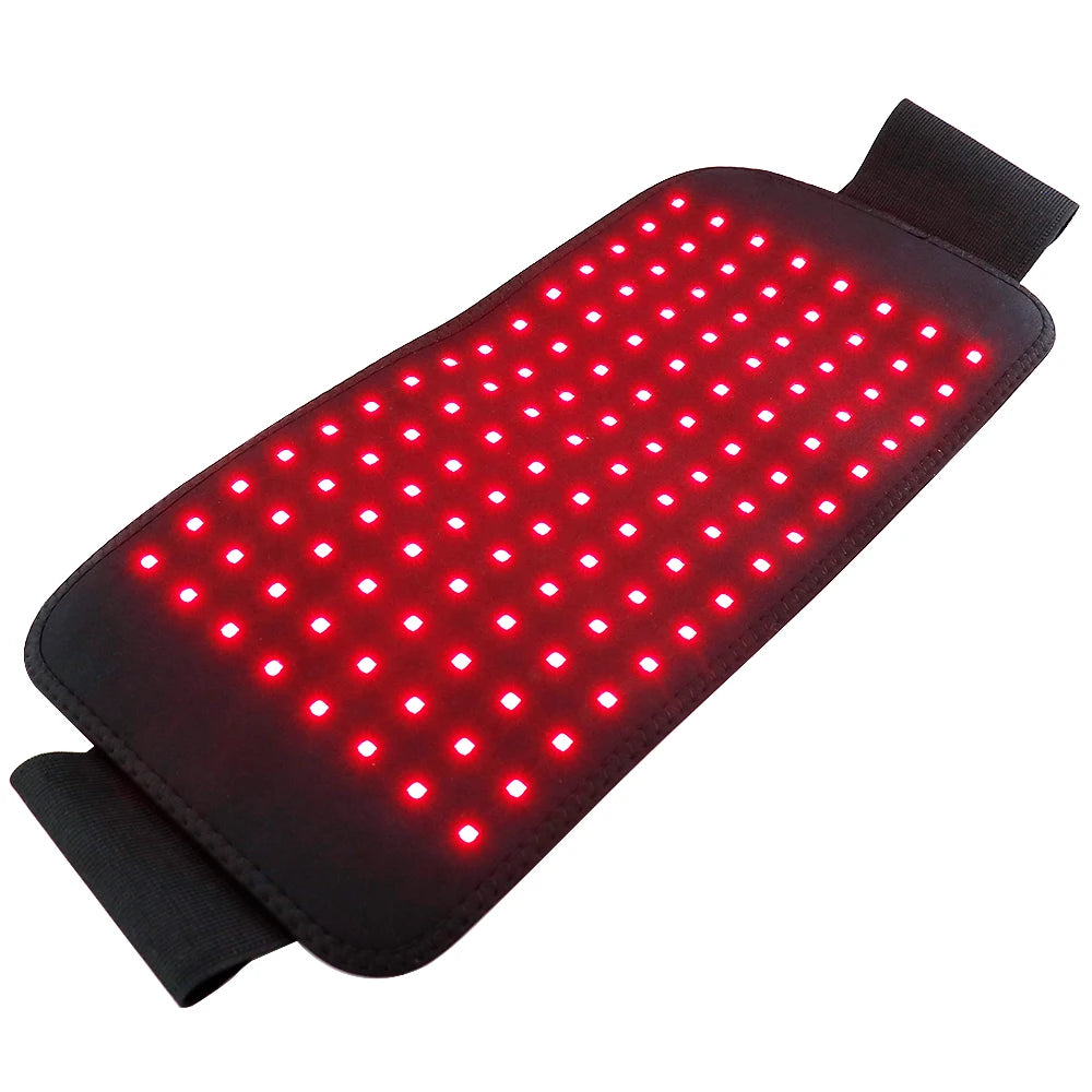 3 in 1 LED Infrared Light Therapy Body Pad Wearable Wrap for Back Shoulder Waist 660&850 nm Infrared Light Weight Loss Device
