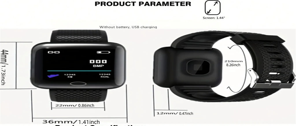 Smartwatch Men Women Kids Watch Electronic Smart Watches D20 Y68 Clock Fitness Monitor Birthday Gift For IOS Android Bracelet