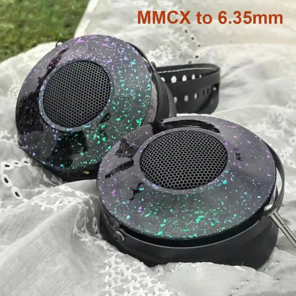 Wired Over-Ear Headphones | 4 Dynamic Drivers | Open-Back Audio MMCX to 6.35mm Tidesmit