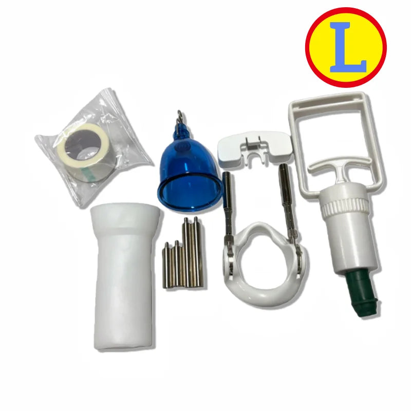Vacuum Cupping Therapy Set for Deep Tissue Massage and Muscle Relief Back Massage Instrument L-a set Tidesmit
