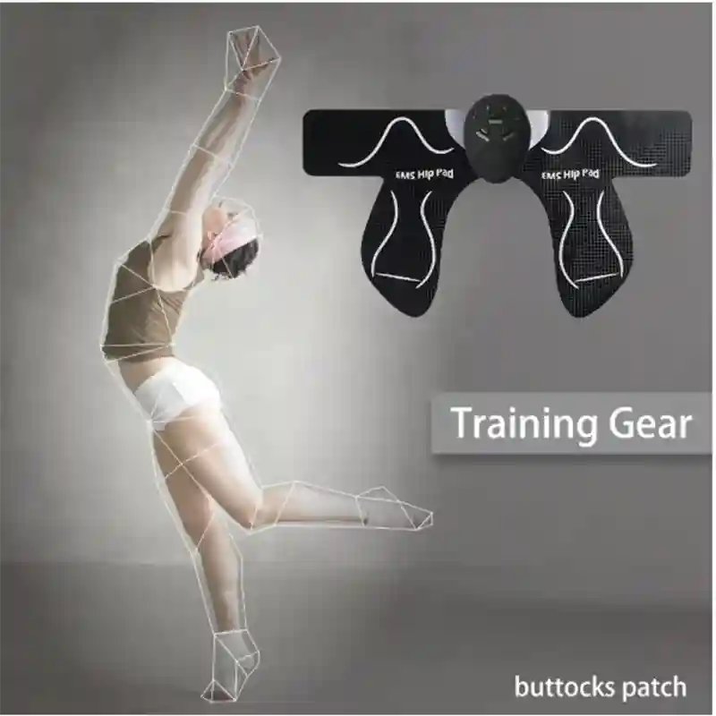 EMS Hip Muscle Trainer: Wireless Electric Massager for Glute Recovery Massage Chairs Tidesmit