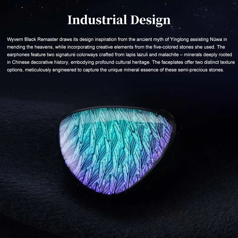 Celest Wyvern Wired In-Ear Monitors | 10mm LCP Driver | Tidesmit Tidesmit