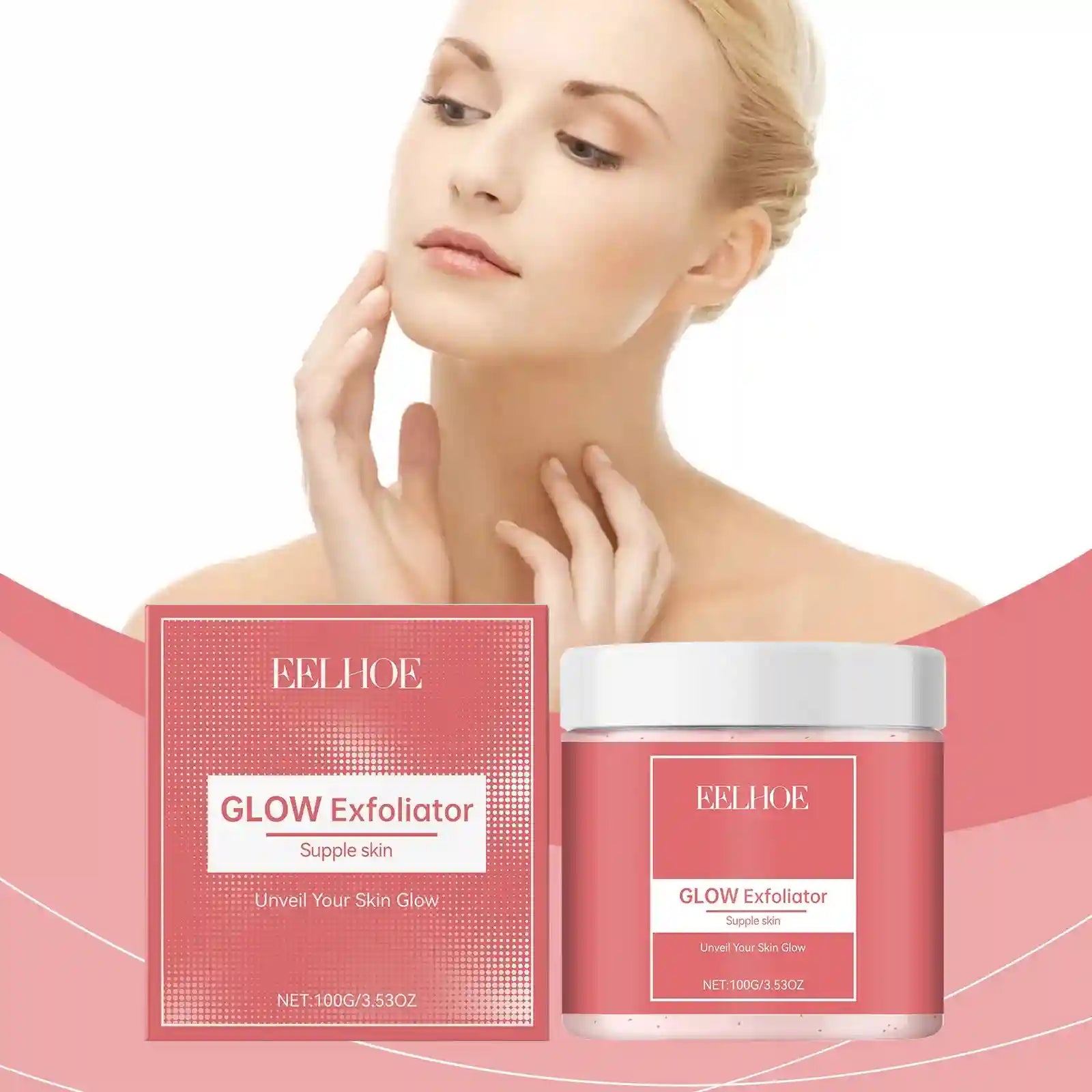 Facial Brightening Scrub - Gentle Exfoliating Skin Polish (150ml) Scrubs Treatments Default Title Tidesmit