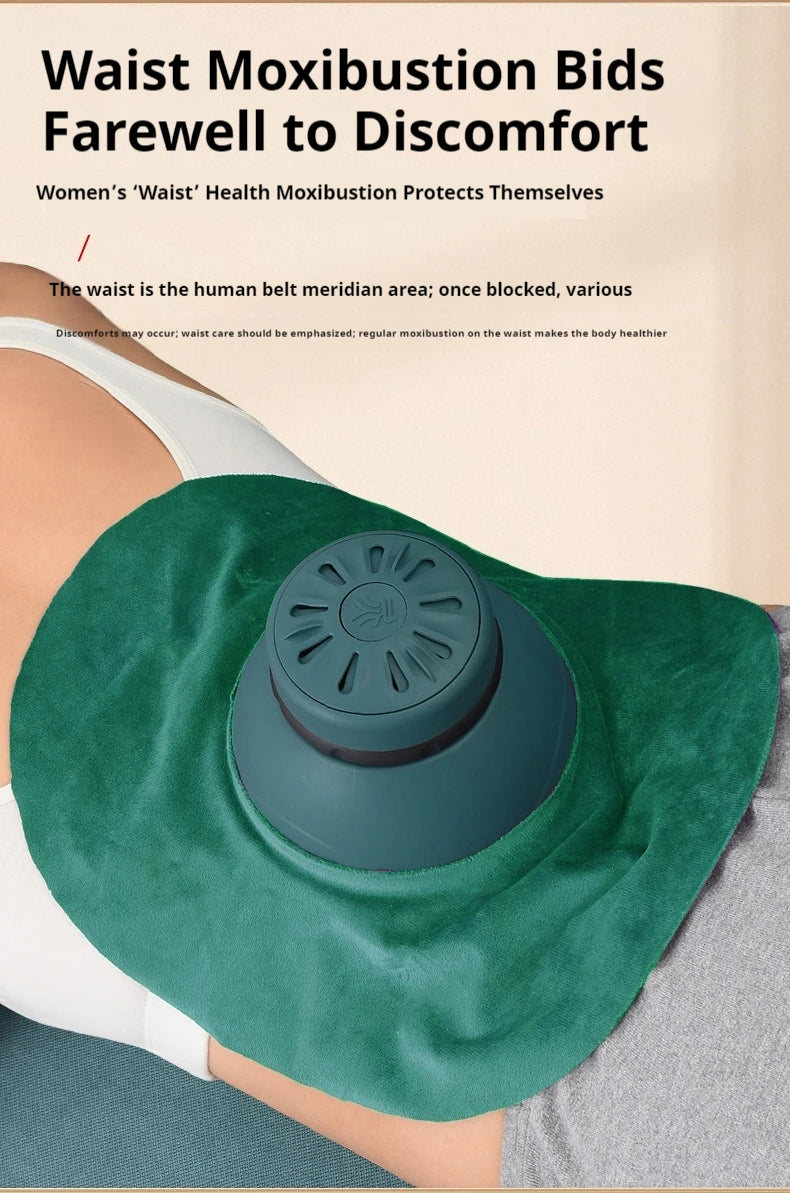 Smokeless Moxibustion Jar: Portable Muscle Relief & Heat Therapy Tool Back Massage Instrument Tidesmit