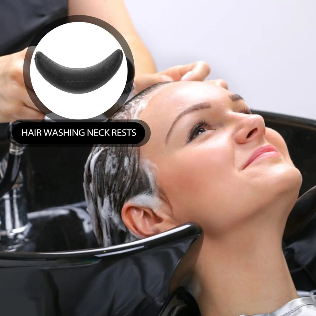 Silicone Shampoo Neck Rest - Ergonomic Salon Head Support for Comfort Massage Chairs Tidesmit