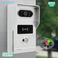Surface Mount 4 Wire HD Doorbell Camera HTD2 120° View Angle RFID Access for HOMSECUR 1080P Home Video Door Phone Intercom