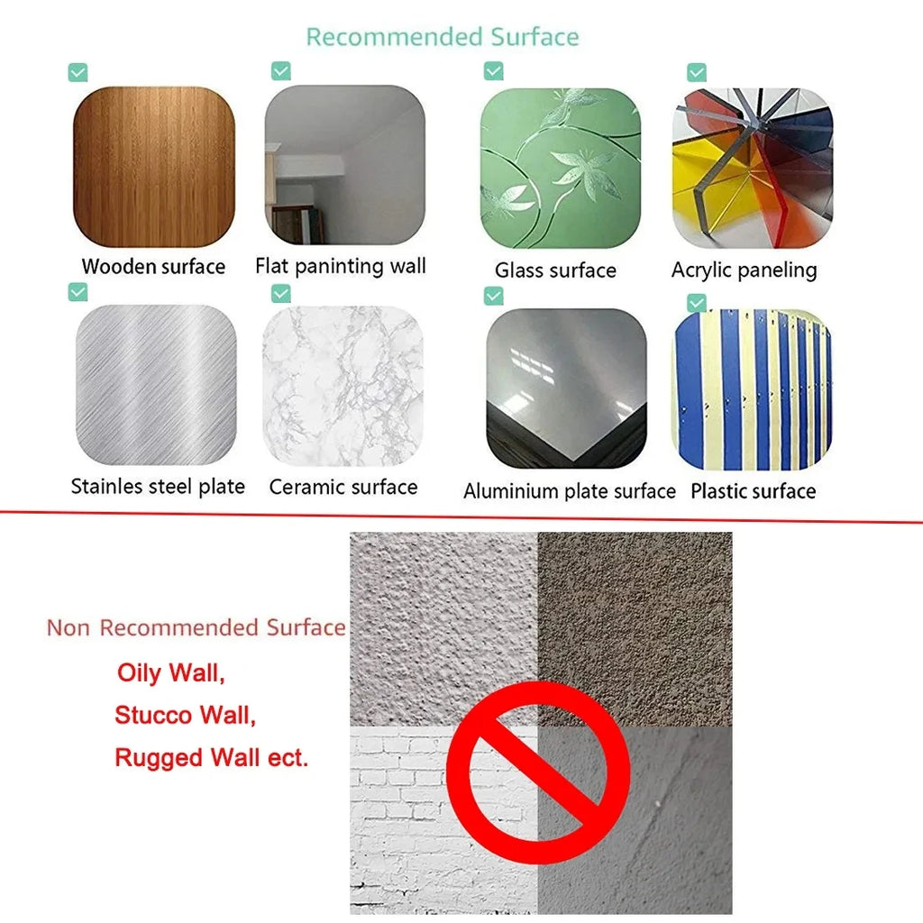 5/10 PCS Peel-and-Stick Wall Tiles Waterproof Anti-oil for Kitchen Backsplash Children's Room Home Decor Trendy Stick-On Tiles